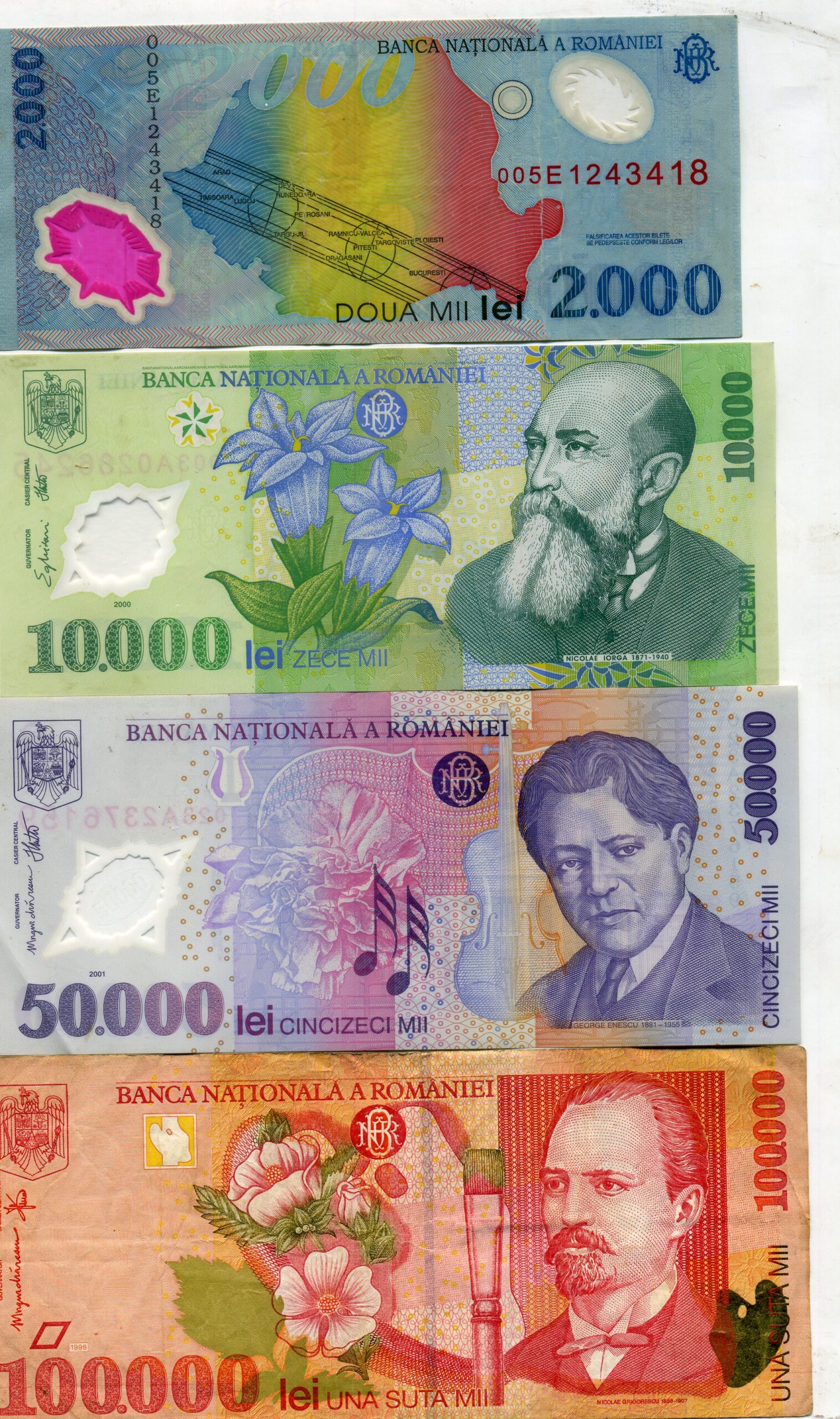 Bancnote românești (lei)